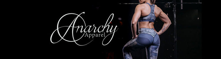 Anarchy Apparel, upeat korkeavyötäröiset leggingsit pohjoismaiselle aktiiviselle naiselle ja istuvat yläosat.