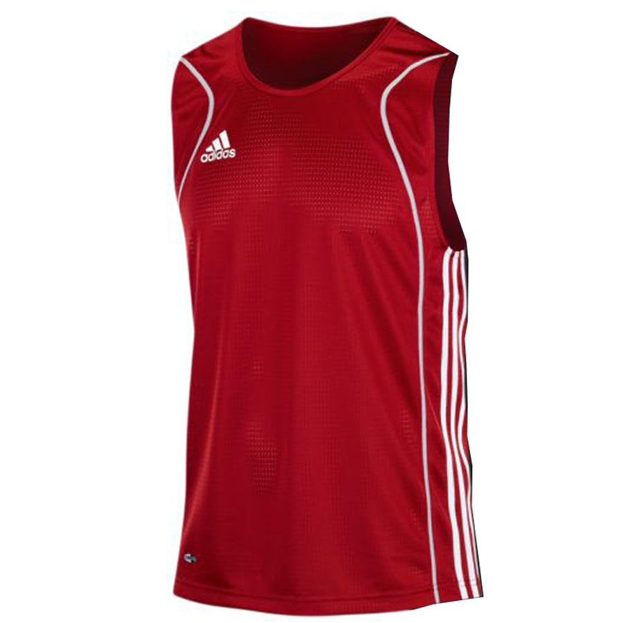 Adidas B8 Top Climalite hihaton nyrkkeilypaita Punainen