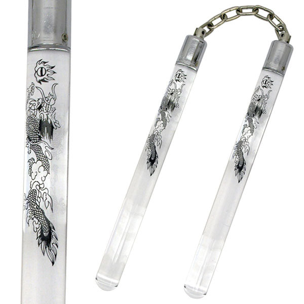 Acrylic Dragon Nunchakus