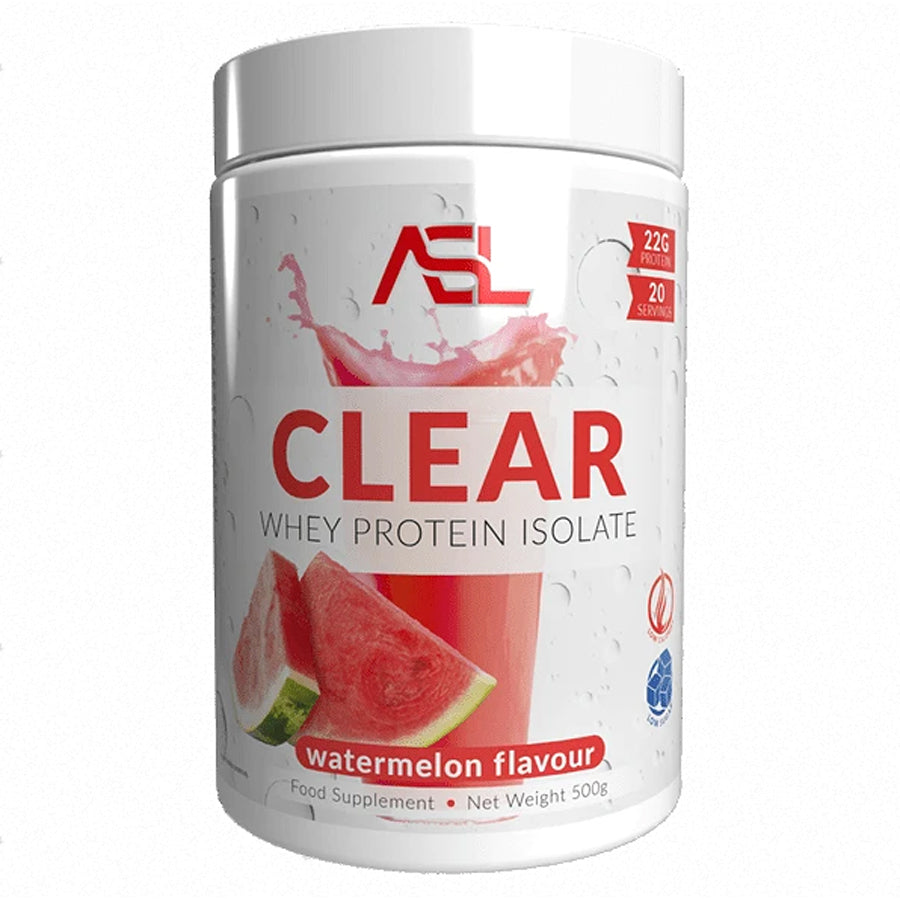 ASL Clear Whey Protein Isolate-jauhe 500g MANGO
