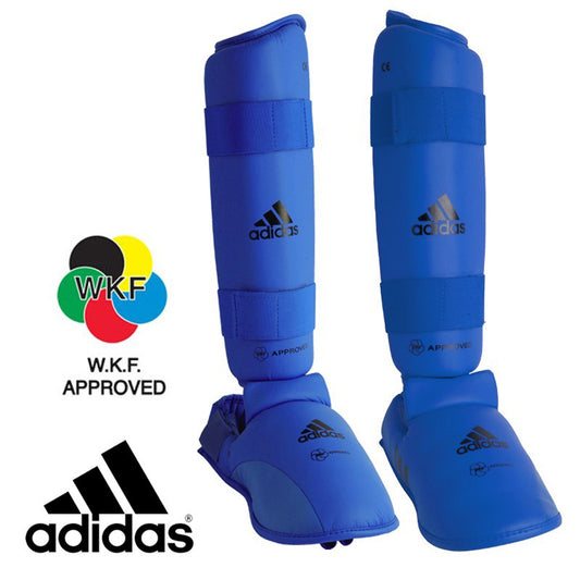 Adidas Karate WKF säärisuojat Sininen