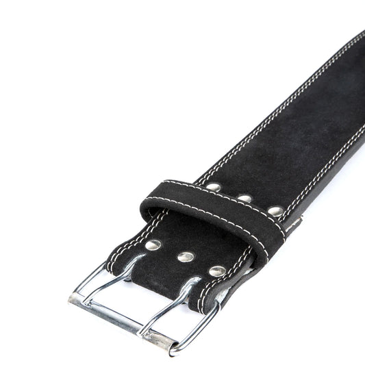 Gorilla Wear 4-inch Leather Lifting Belt MUSTA