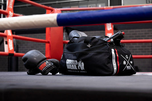 Gorilla Wear Norris Hybrid Gym Bag - Musta