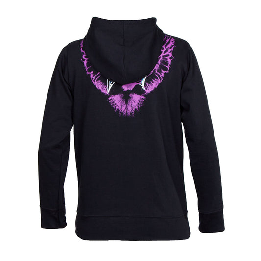 TapouT- Phoenix Hoodie upea musta pinkki huppari naisille. Vintagea UFC:n kulta-ajoilta. Kuva takaa.