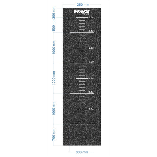 Wrange Pro Line vauhditon pituushyppymatto 4,5m x 1,25m
