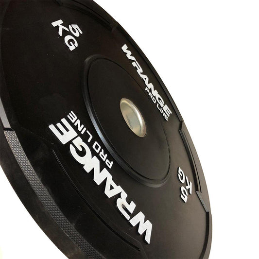 Wrange Pro Line Musta Bumper Levypaino 5KG