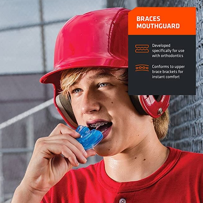 Shock Doctor Braces - Hammasraudoille sopivat hammassuojat (Aikuiset)