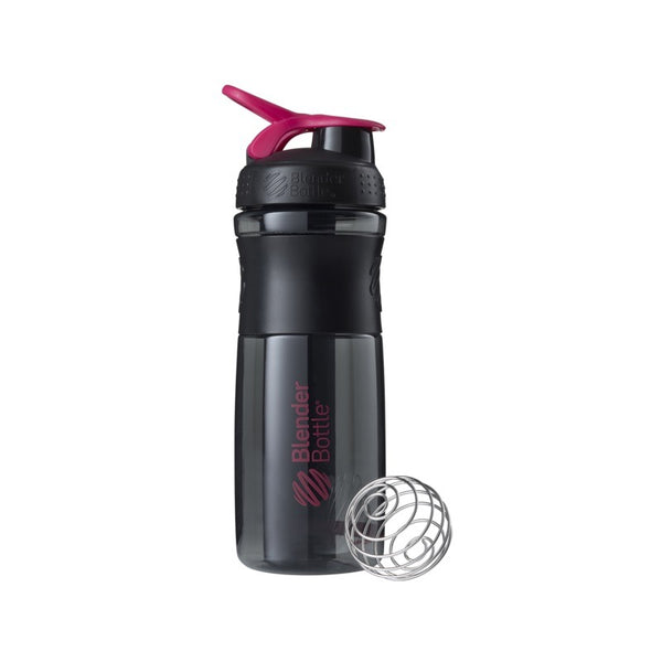 Sportmixer Grip 820 ml | Blender Bottle MUSTA-PINKKI