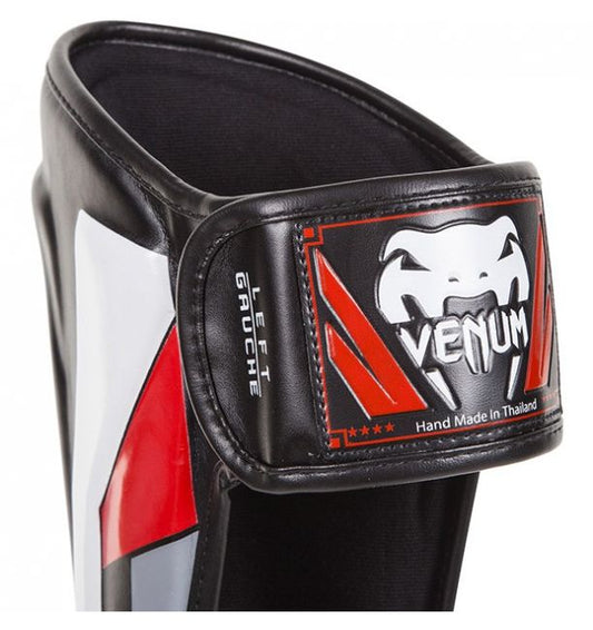 VENUM ELITE Standup Säärisuojat - Puna-Musta-Valkoinen