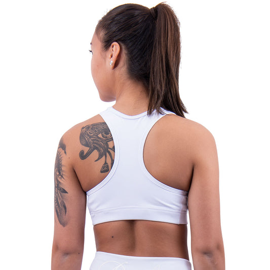 Anarchy Apparel - Stealth Spandex Urheilutoppi Valkoinen