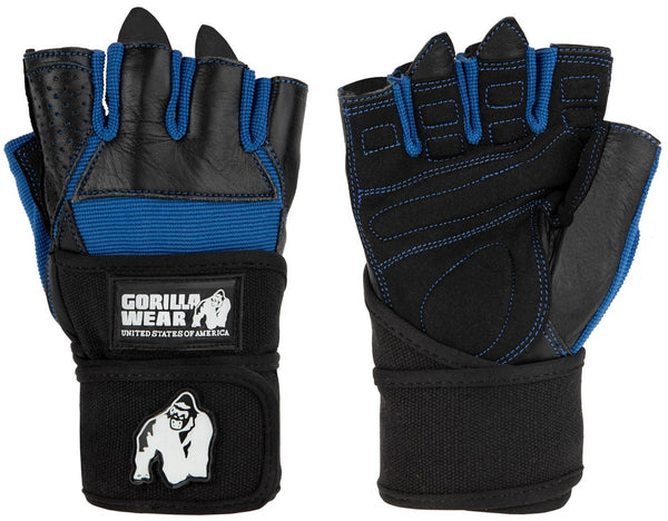 GORILLA WEAR Dallas Wrist Wrap Gloves Sininen