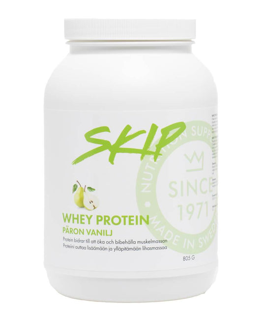 SKIP WHEY PROTEIINI 805g Päärynä/ Vanilja