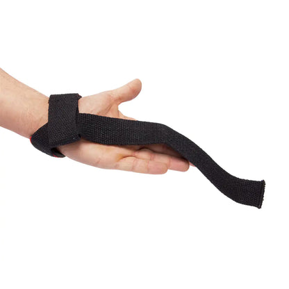 GORILLA WEAR Pehmustetut vetoremmit  - MUSTA/PUNAINEN