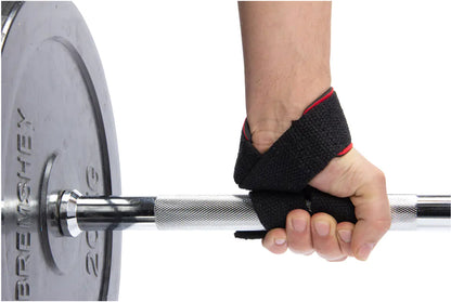 GORILLA WEAR Pehmustetut vetoremmit  - MUSTA/PUNAINEN