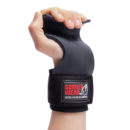 GORILLA WEAR Lifting Grips Puna-Musta