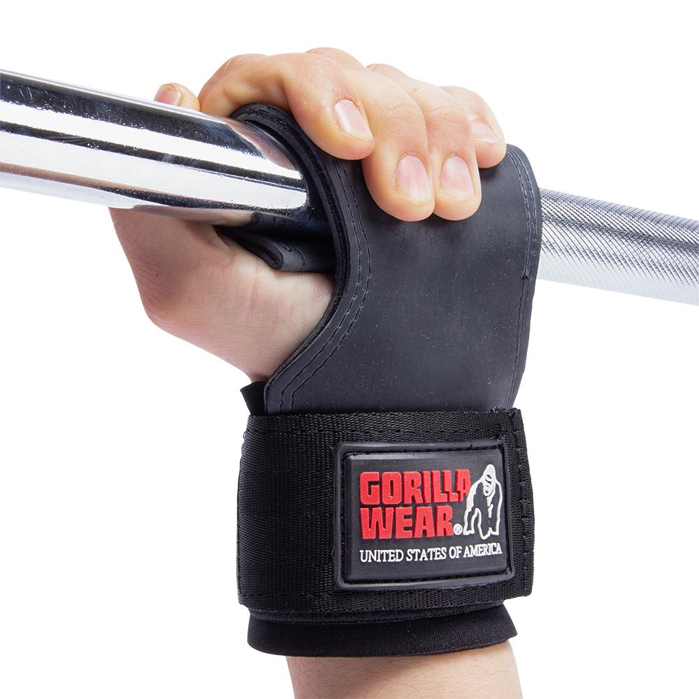 GORILLA WEAR Lifting Grips Puna-Musta