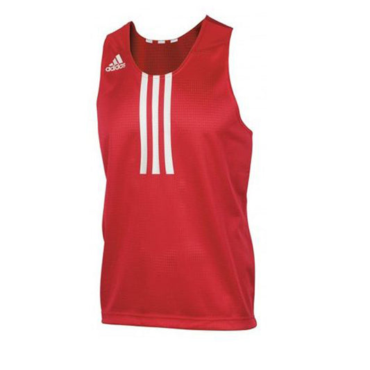 Adidas Clubline Top hihaton nyrkkeilypaita Punainen