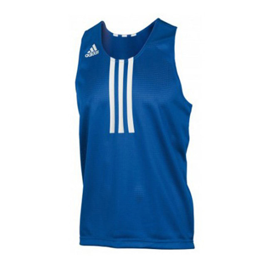 Adidas Clubline Top hihaton nyrkkeilypaita Sininen