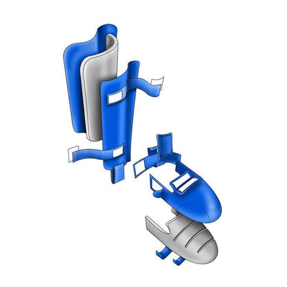 Adidas Karate WKF säärisuojat Sininen