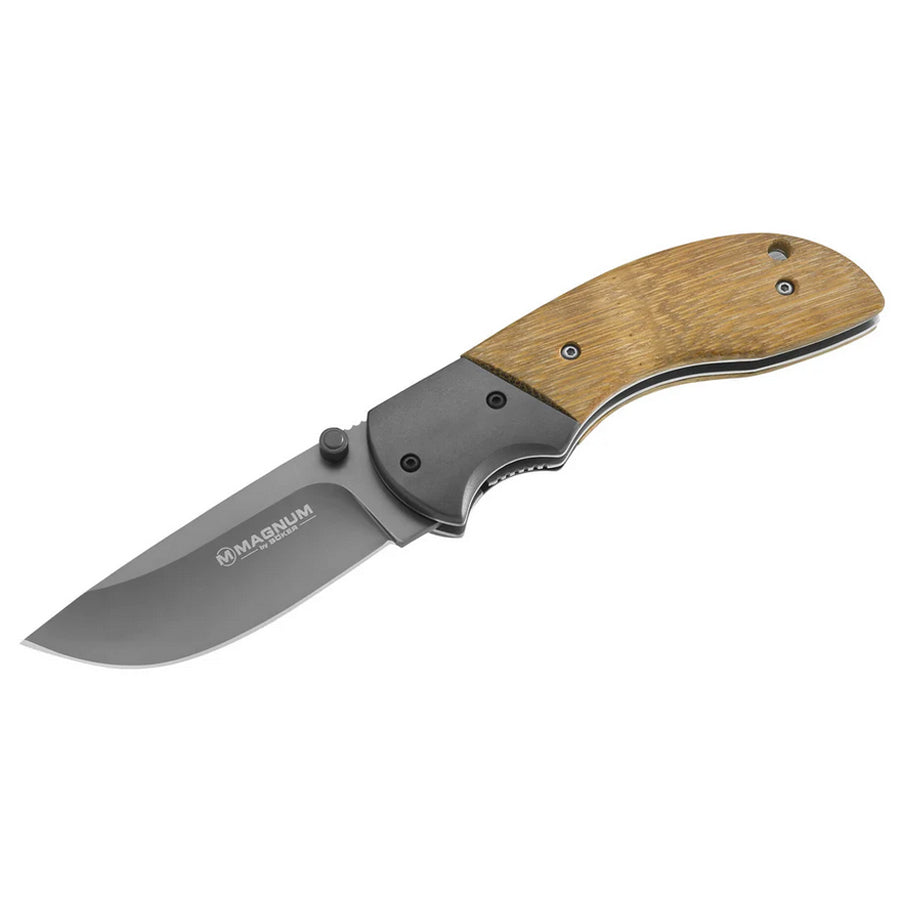 Böker Magnum Pioneer Wood Linerlock