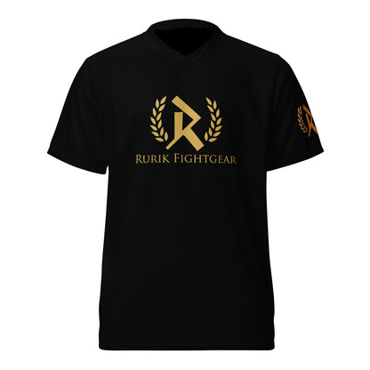 Rurik FG Cælic -sarjan tekninen t-paita on täydellinen valinta urheiluun, treeniin tai lämpimään säähän. Hengittävä ja kevyt tekninen polyesterikudos siirtää tehokkaasti kosteutta iholta, pitäen olon raikkaana ja kuivana koko harjoituksen ajan. Sopii myös hyvin vapaa-ajanviettoon. Kuvassa paita edestä kuvattuna, rukik logo näkyvissä. 