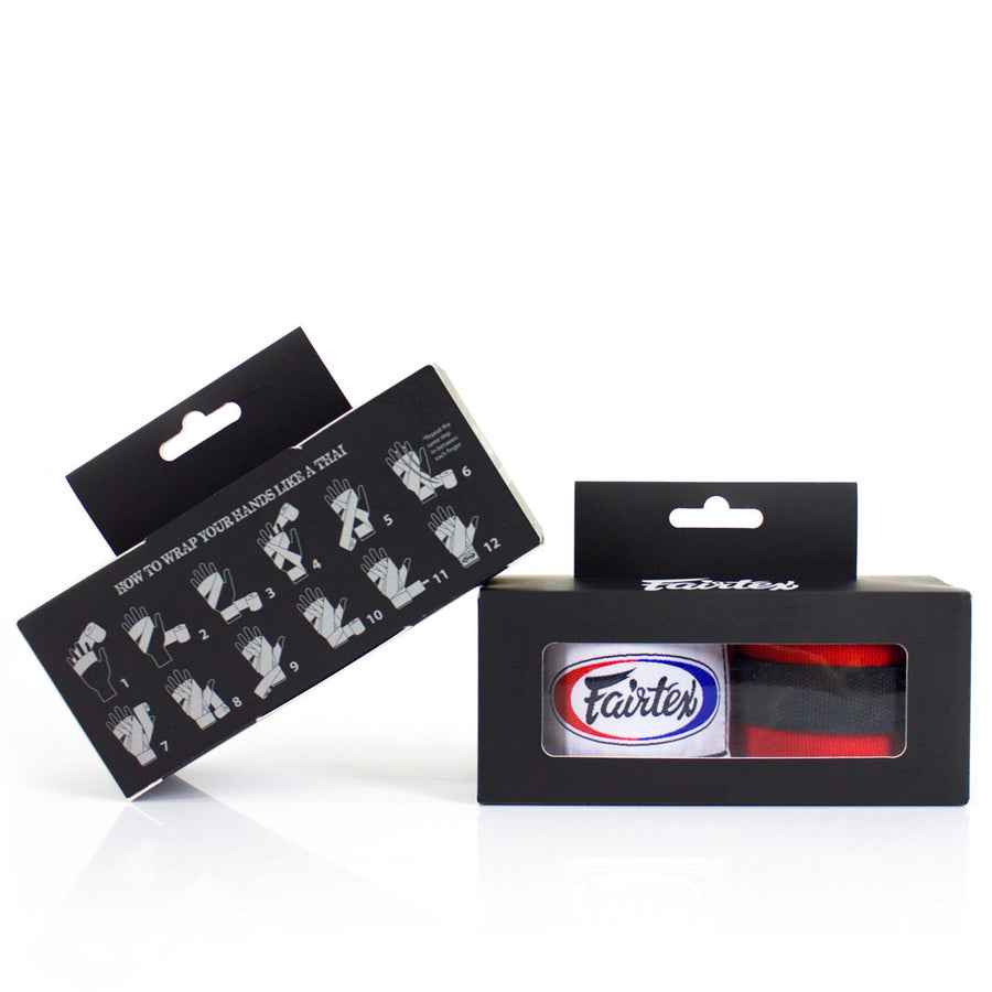 Fairtex HW2 Käsisiteet Punainen 3m