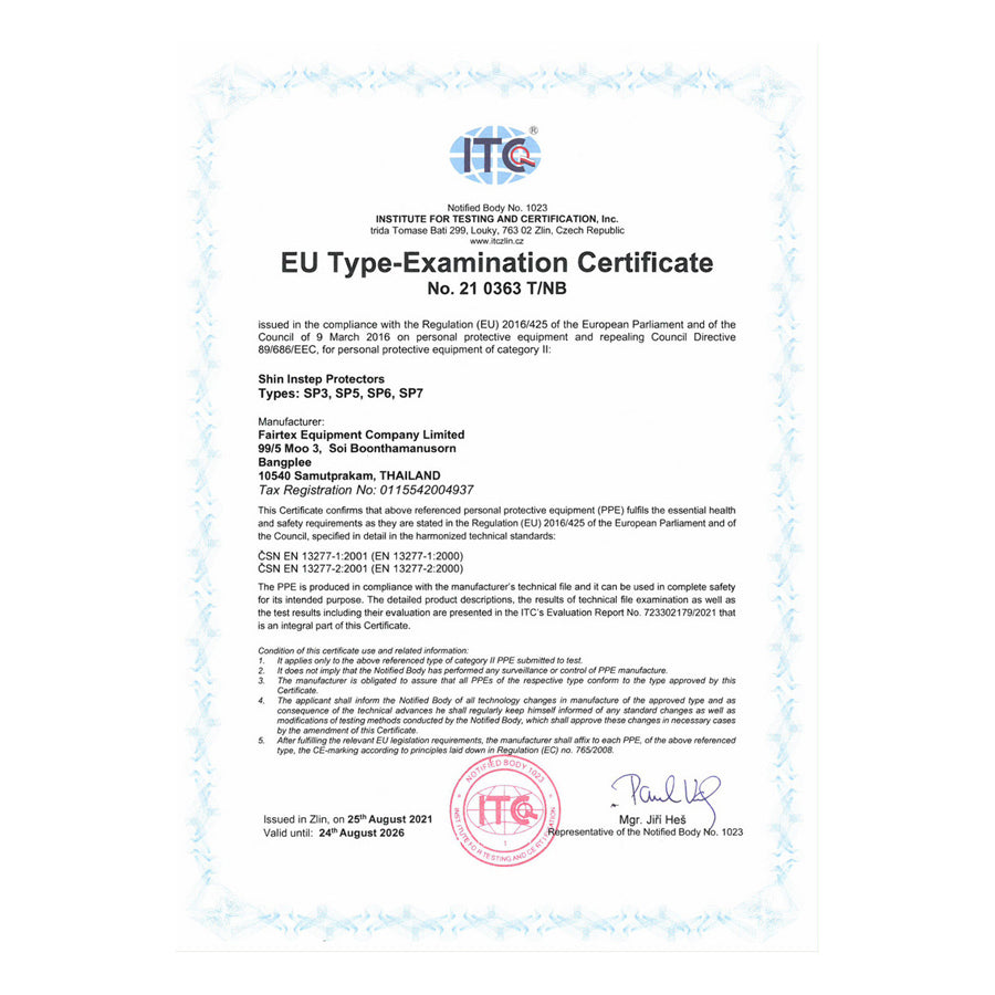 Fairtex SP5 Säärisuojat