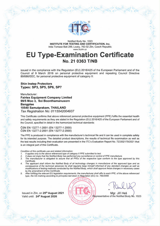 Fairtex SP6 Säärisuojat