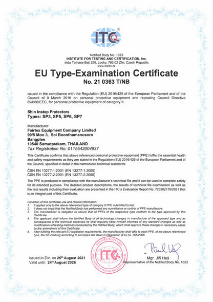 Fairtex SP6 Säärisuojat