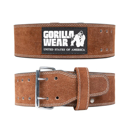 Gorilla Wear 4-inch Leather Lifting Belt RUSKEA