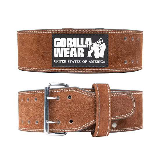 Gorilla Wear 4-inch Leather Lifting Belt RUSKEA