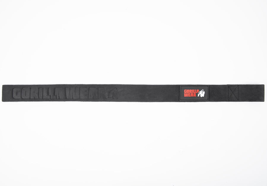 Gorilla Wear Leather Lifting Straps - Nahkaiset Nostohihnat