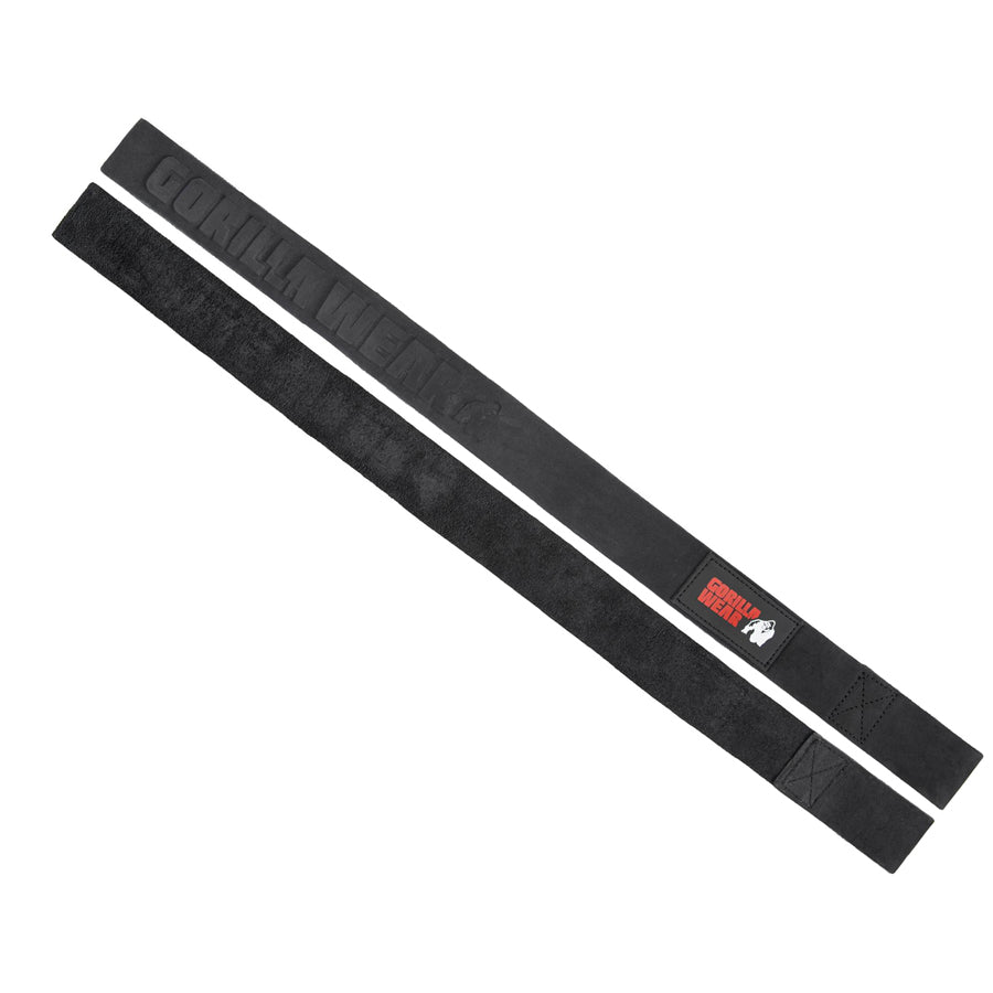 Gorilla Wear Leather Lifting Straps - Nahkaiset Nostohihnat