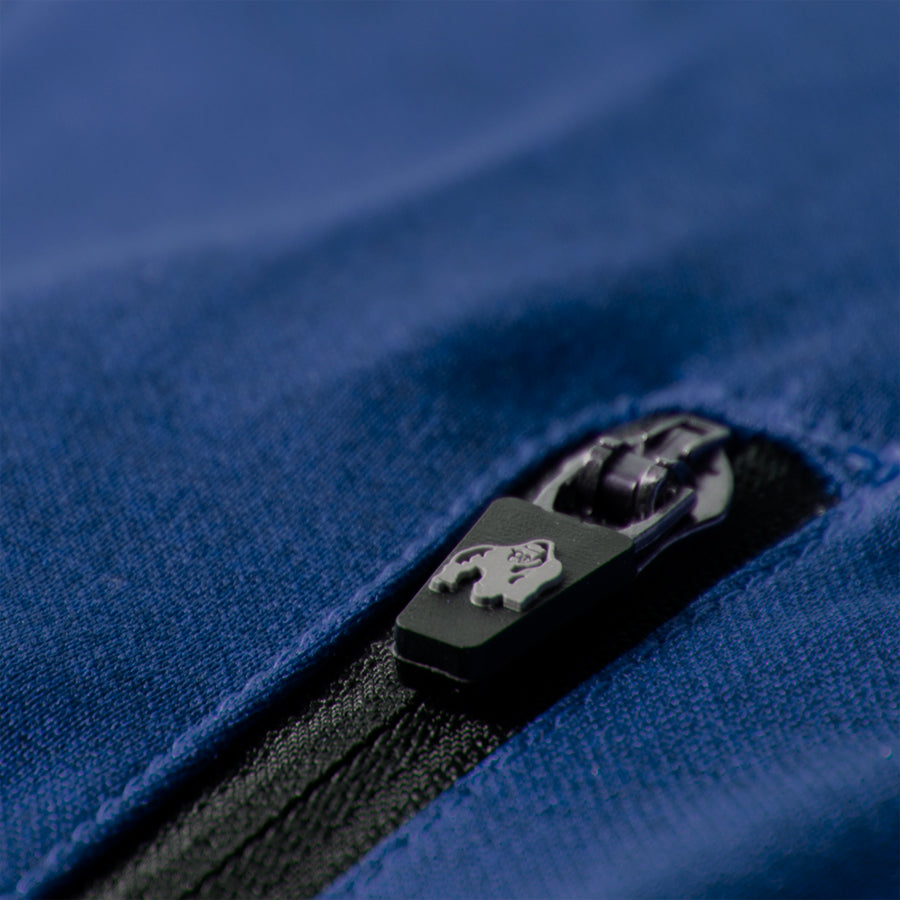 Gorilla Wear Ballinger Track Jacket laadukas takki niin harjoitteluun kuin vapaa-aikaan, vetoketjun yksityiskohta