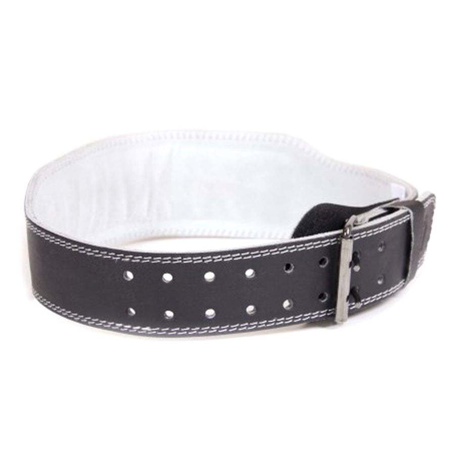 Gorilla Wear 4-inch Padded Leather Belt Harmaa