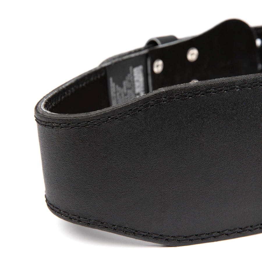 Gorilla Wear 4-inch Padded Leather Belt Musta/Punainen