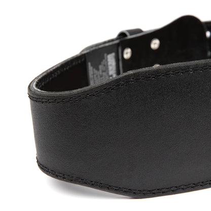 Gorilla Wear 4-inch Padded Leather Belt Musta/Punainen
