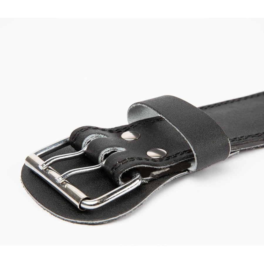 Gorilla Wear 4-inch Padded Leather Belt Musta/Punainen