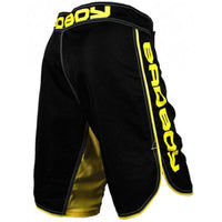 Bad Boy Black/Yellow - MMA shorts