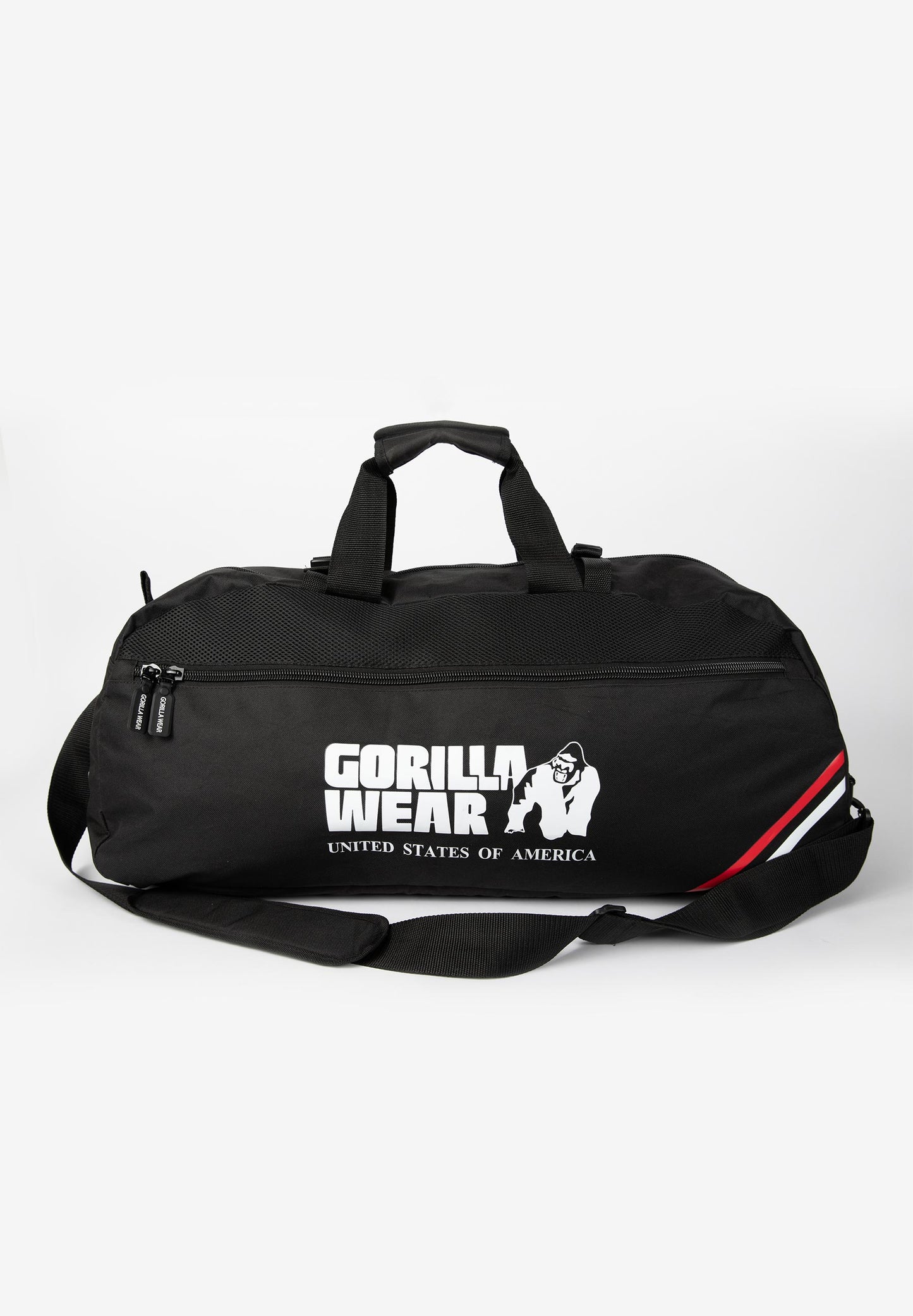 Gorilla Wear Norris Hybrid Gym Bag - Musta