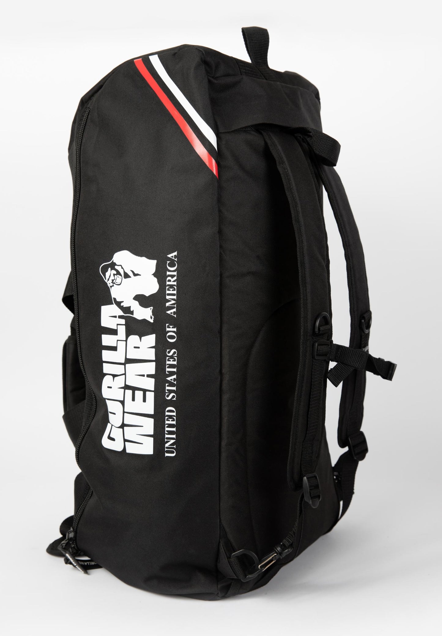 Gorilla Wear Norris Hybrid Gym Bag - Musta