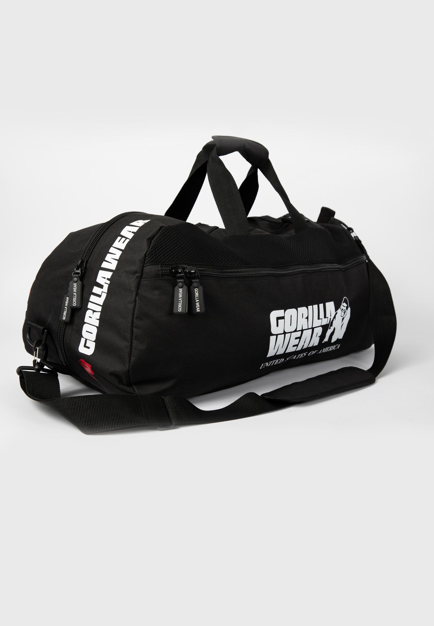 Gorilla Wear Norris Hybrid Gym Bag - Musta