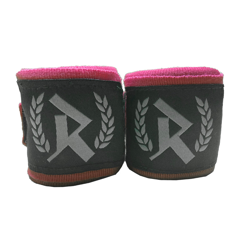 Rurik Käsisiteet hand wraps pituus 5m pitkä käside vaaleanpunainen shock pink erityispitkä käsiside