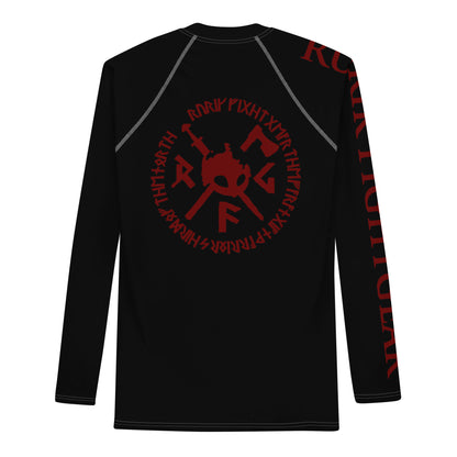 Rash guard IBJJF hyväksytty nogi Rurik fg musta purppuranpunainen