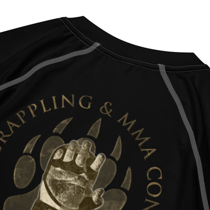 Rurik FG Lyhythihainen "Grappling" Rashguard, Musta/Camo