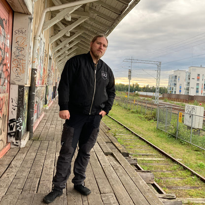 Rurik FG Brodeerattu Pilottitakki
