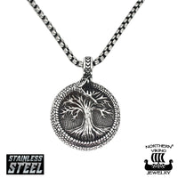 Northern Viking Jewelry® "Tree of Life Jormungandr" -Riipus