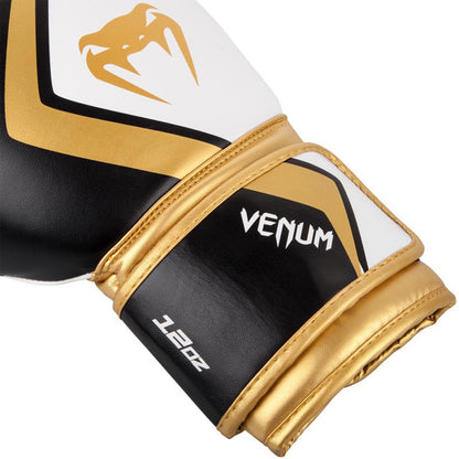 VENUM Contender 2.0 Nyrkkeilyhanskat - Musta-Valko-Kulta
