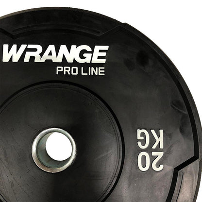 Wrange Pro Line Musta Bumper Levypaino 20KG