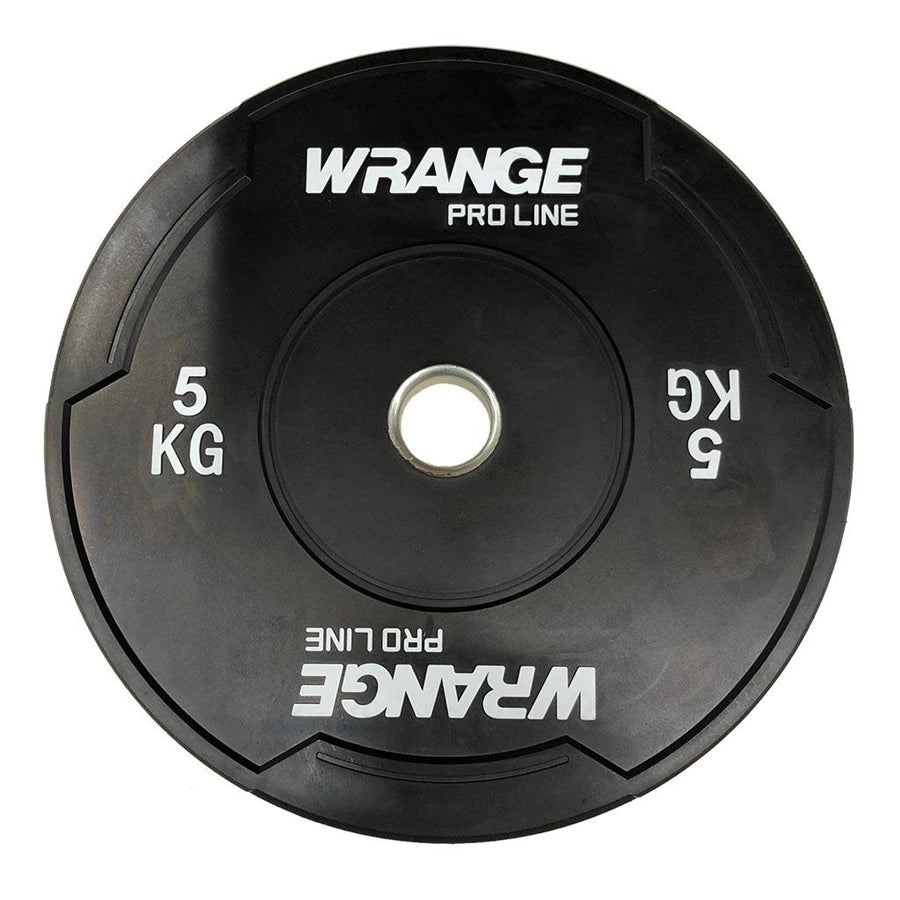 Wrange Pro Line Musta Bumper Levypaino 5KG